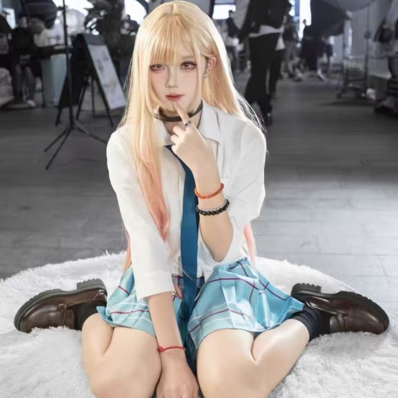 Kitagawa Anime Cosplay - Аниме-костюм школьной формы JK, наряд горничной,