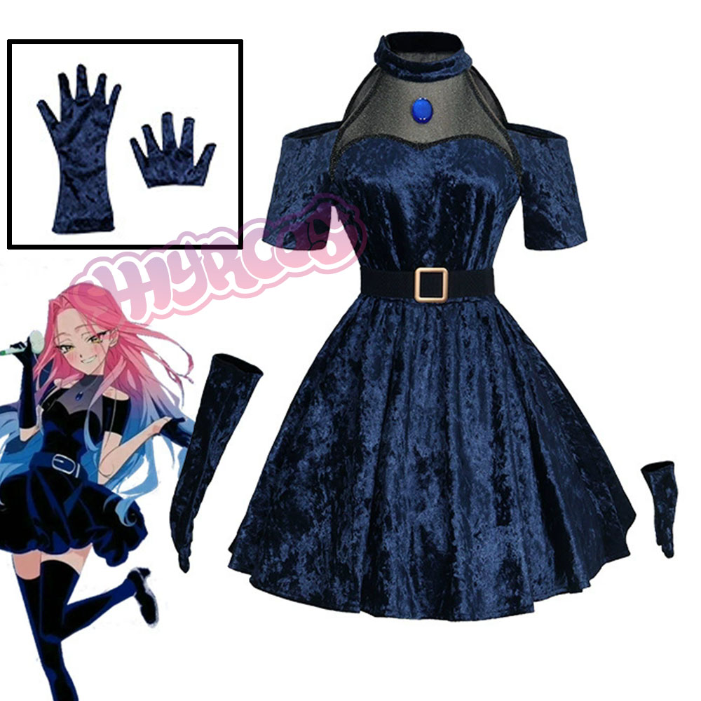 Мизи Косплей Аниме Чужой Сцени – обзор и цена Anime Cosplay Blue Hair